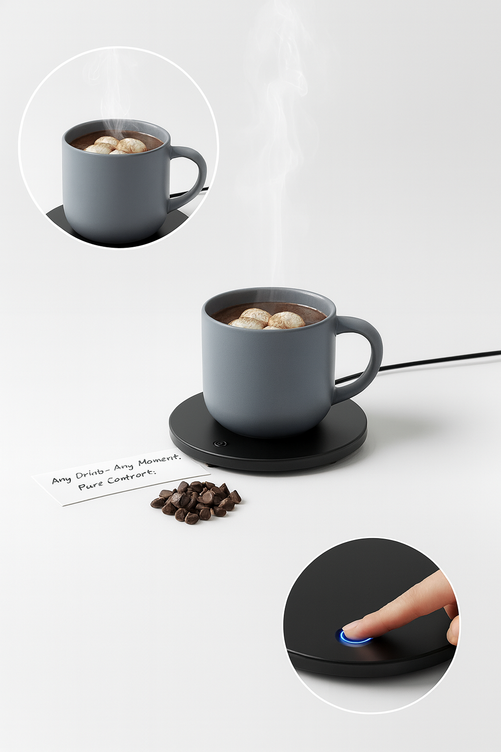Smart Coffee Mug Warmer - Keep your drink warm — all day, every day.