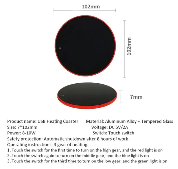 Smart Coffee Mug Warmer - Keep your drink warm — all day, every day.